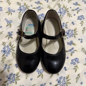 Vintage Stride Rite Black Mary Jane Dress Shoes